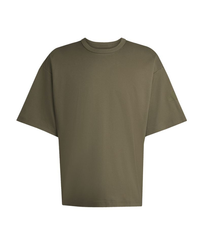 Camiseta adidas SL Hombre Verde Oscuro