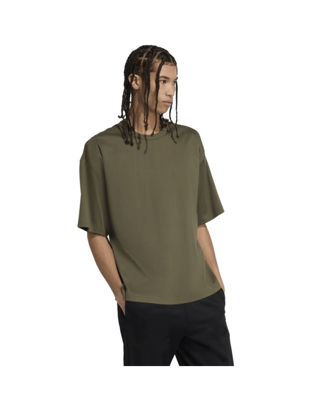 Camiseta adidas SL Homem Verde Escuro