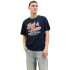 Camiseta Jack and Jones Jjelogo Ss O-Neck 2 Col Sky Captain Hombre