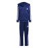 Fato de treino adidas Lk 3 Bandas Hd Tr Ts Infantil Azul Escuro / Branco