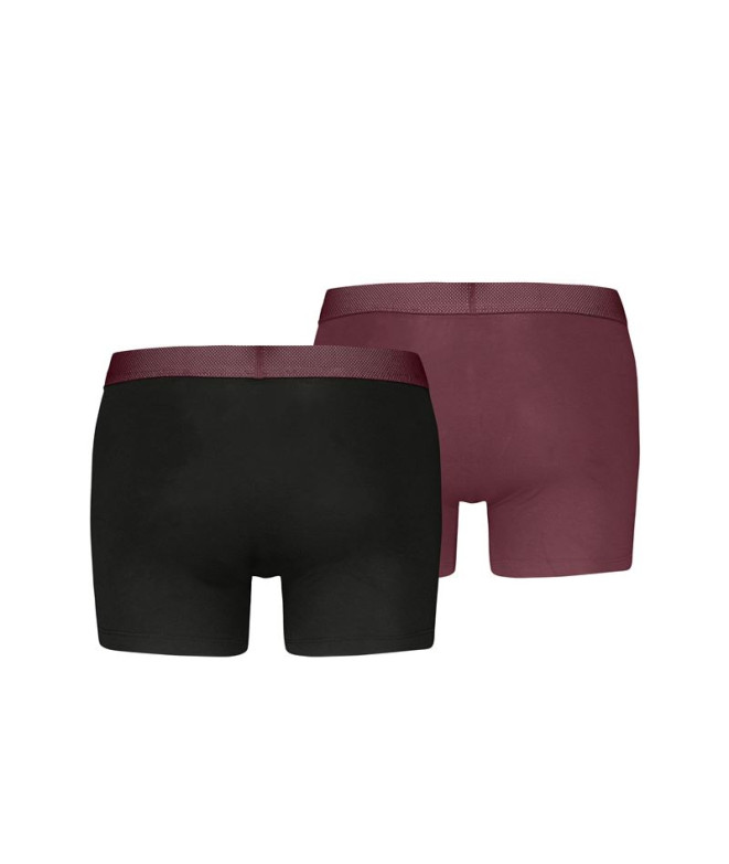 Slip Puma Hommes Boxers à Taille en Maille 2P...