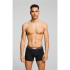 Slip Puma Hommes Boxers à Taille en Maille 2P Homme Noir/Bordeaux