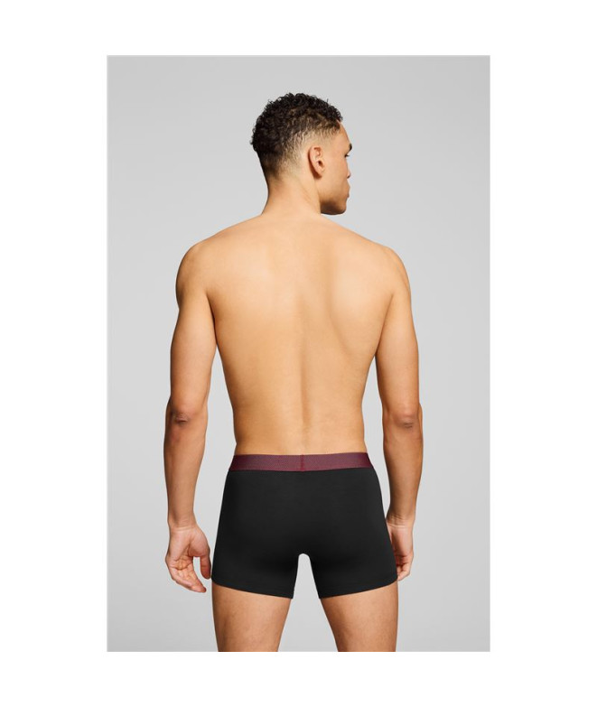 Slip Puma Hommes Boxers à Taille en Maille 2P...