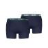 Cuecas Puma Men Chromatic Waistband Boxers 2P Homem Azul Royal/Verde