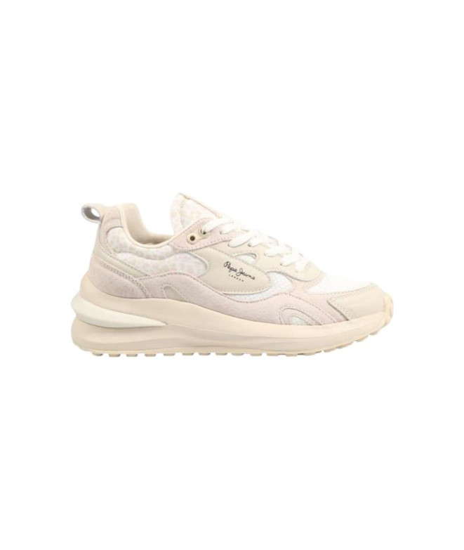 Chaussures Pepe Jeans Winslow One Femme Blanc