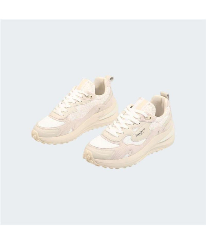 Sapatilhas Pepe Jeans Winslow One Mulher Branco