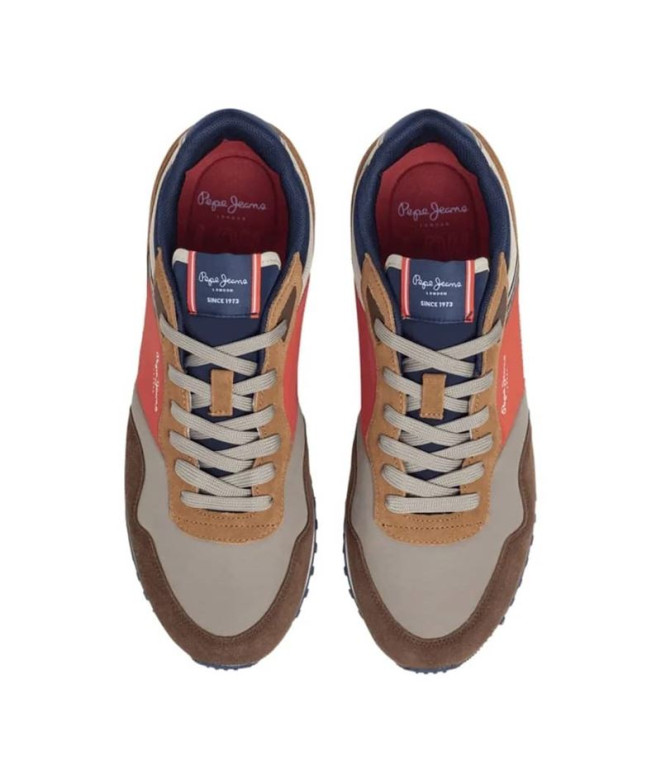 Sapatilhas Pepe Jeans London Mood Homem Marrom