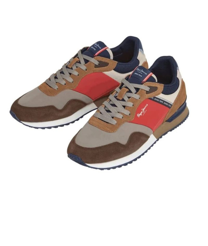 Chaussures Pepe Jeans London Mood Homme Marron