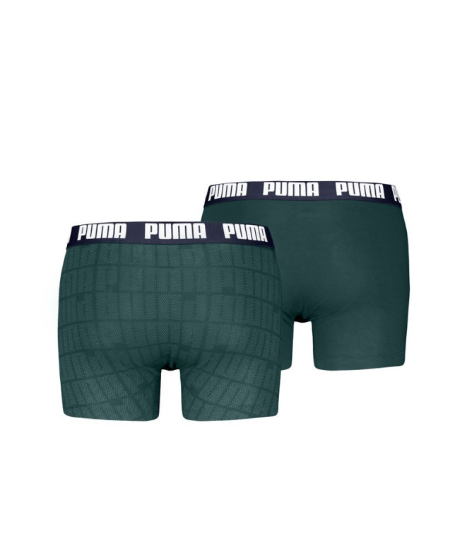 Slip Puma Men Logo Print Boxers 2P Homme...