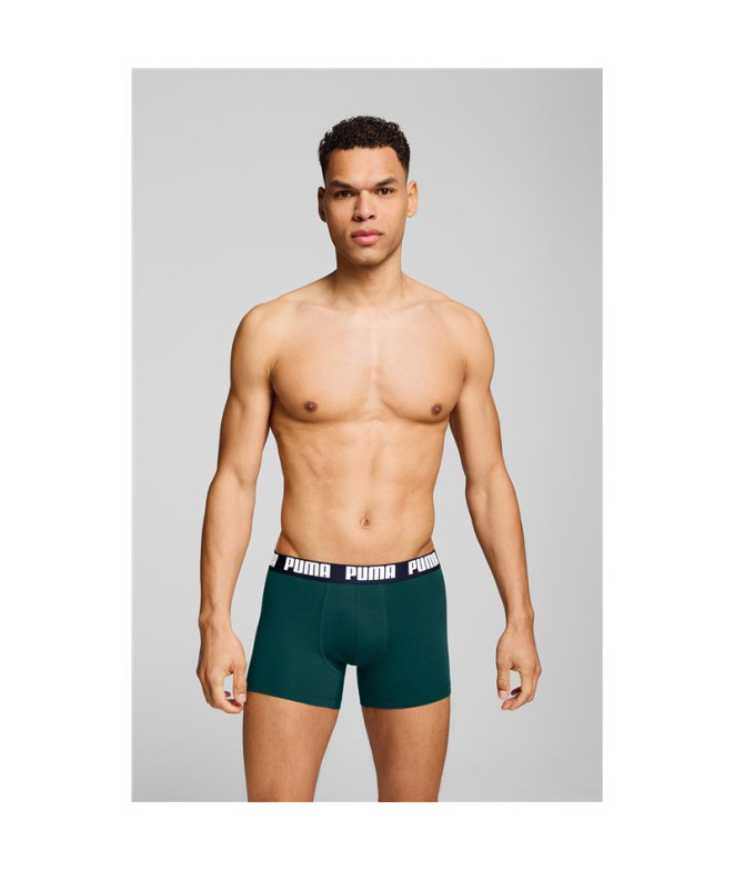 Slip Puma Men Logo Print Boxers 2P Homme...