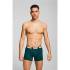 Cuecas Puma Men Logo Print Boxers 2P Homem Verde/Azul Royal