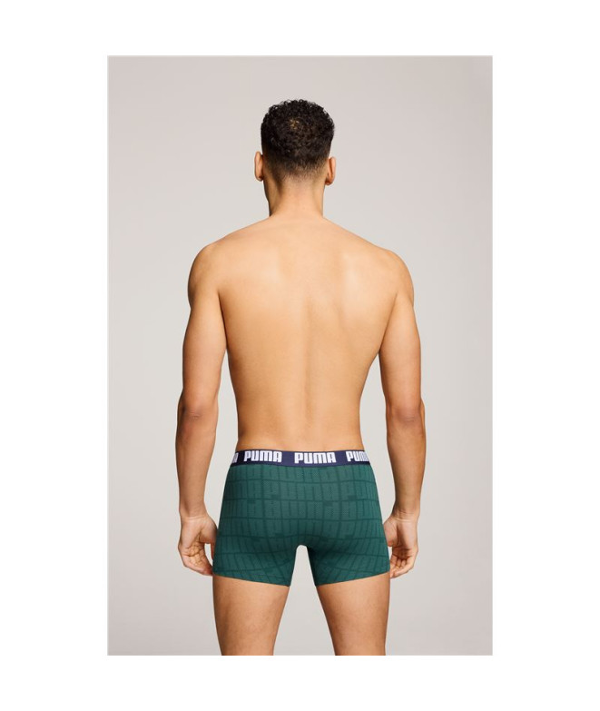 Slip Puma Men Logo Print Boxers 2P Homme...