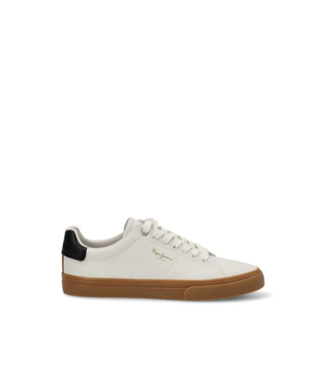 Chaussures Pepe Jeans Kenton Base Homme Blanc