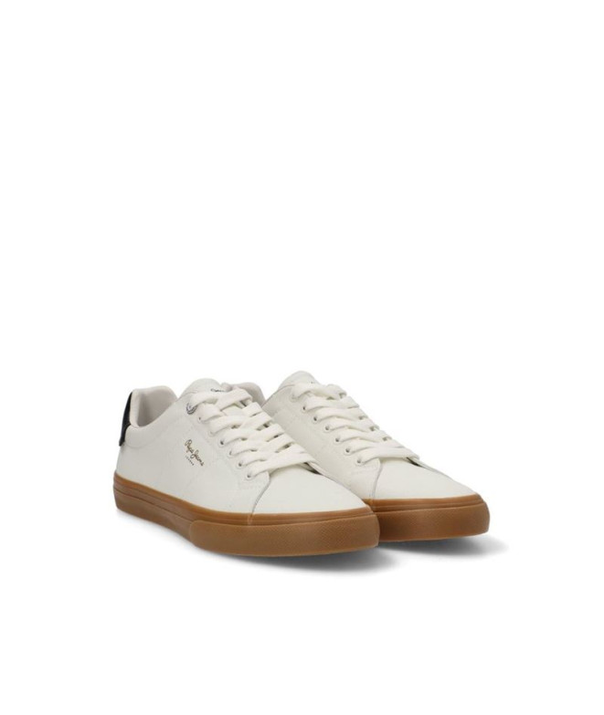 Chaussures Pepe Jeans Kenton Base Homme Blanc