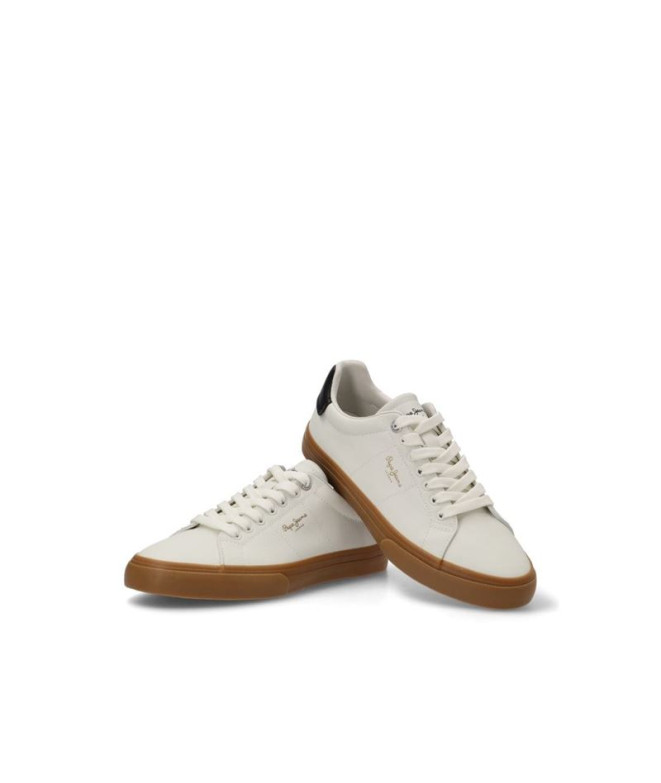 Chaussures Pepe Jeans Kenton Base Homme Blanc