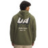 Sudadera Under Armour Rival Fleece Hbr Logo Hd Hombre Verde