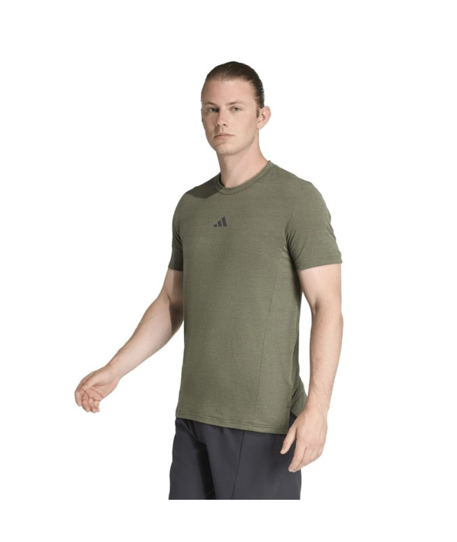 Camiseta de Fitness adidas D4T Tee Homem Carnoc