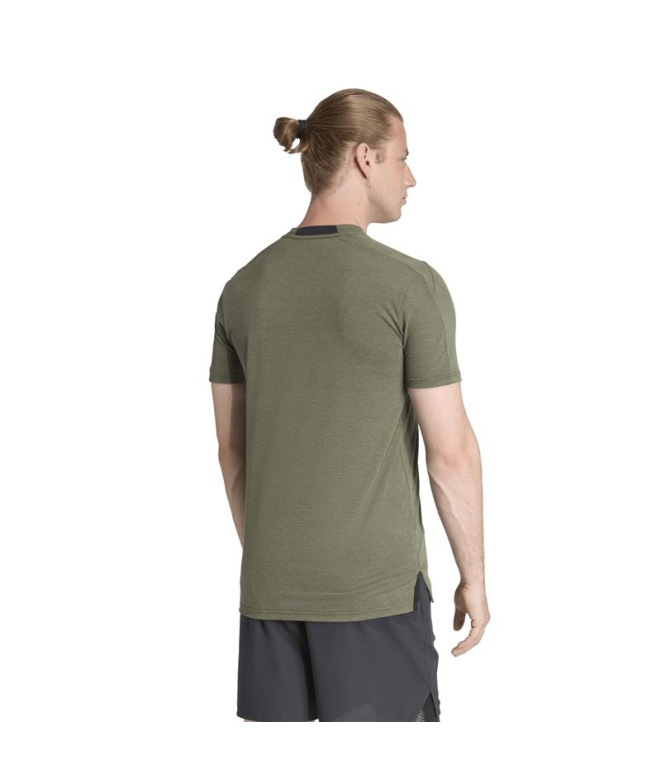Camiseta de Fitness adidas D4T Tee Homem Carnoc