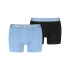 Cuecas Puma Men Chromatic Waistband Boxers 2P Homem Azul/Preto