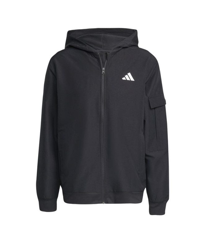 Fato de treino adidas Wv Crg Sli Ts Homem Preto