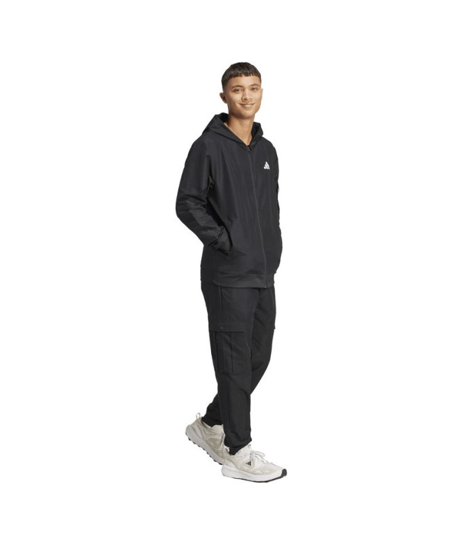 Fato de treino adidas Wv Crg Sli Ts Homem Preto