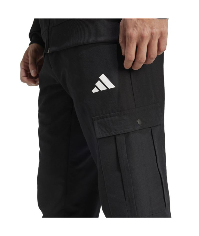 Fato de treino adidas Wv Crg Sli Ts Homem Preto