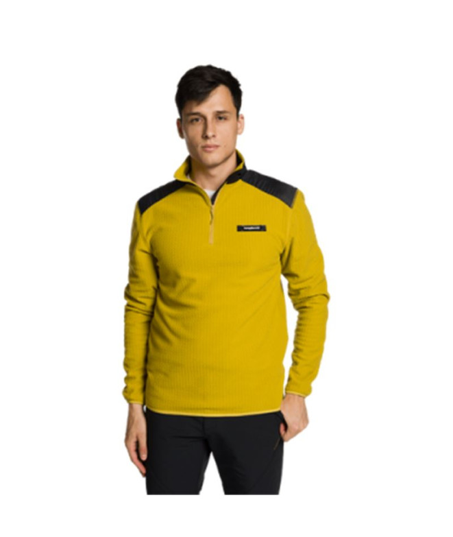Sweat Trangoworld Piercy Homme Moutarde