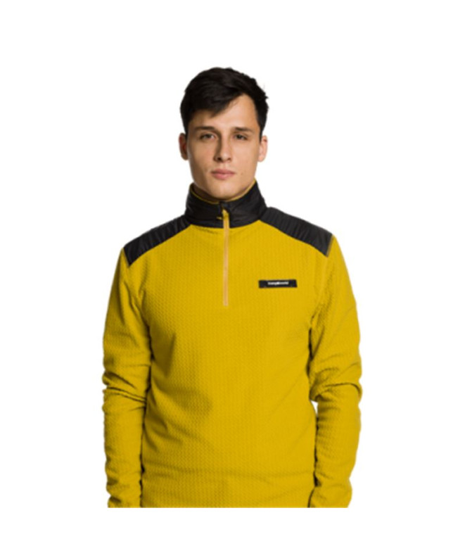 Moletom Trangoworld Piercy Homem Mostarda