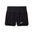 Calça de Running Brooks High Point 5" 2-em-1 Homem Preto