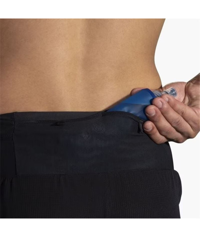 Calça de Running Brooks High Point 5" 2-em-1...