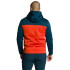 Casaco Trangoworld Ripon V02 Homem Vermelho/Marinho