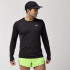Camiseta de Running Brooks Atmosphere Long Sleeve 3.0 Preto Homem