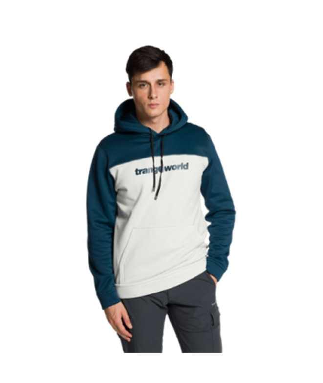 Sweat Trangoworld Connexion V02 Homme Crème/Marin