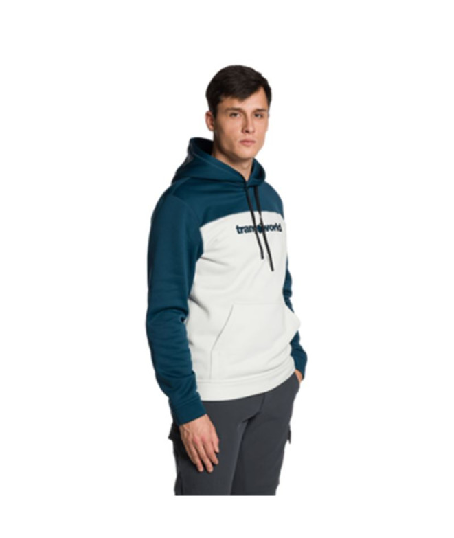 Sudadera Trangoworld Login V02 Hombre Crudo/Marino