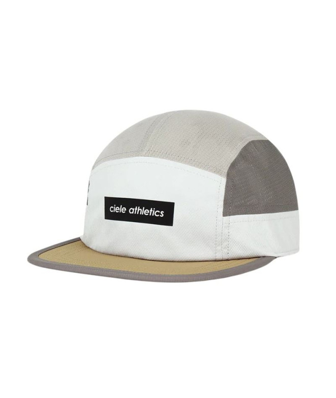 Casquette Ciele GO Field Iconic Bar Gris Clair