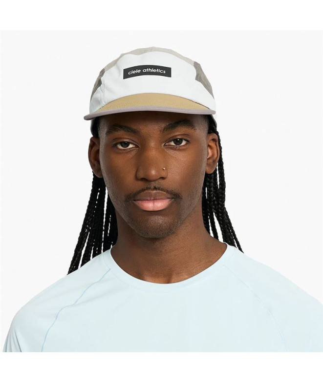 Casquette Ciele GO Field Iconic Bar Gris Clair