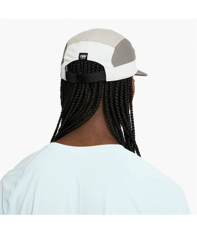 Casquette Ciele GO Field Iconic Bar Gris Clair