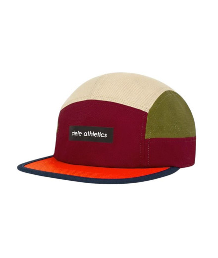 Casquette Ciele GO Field Iconic Bar Rouge Crimsone