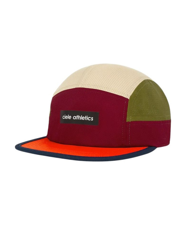 Casquette Ciele GO Field Iconic Bar Rouge Crimsone