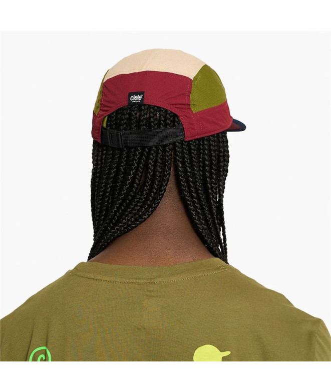 Casquette Ciele GO Field Iconic Bar Rouge Crimsone