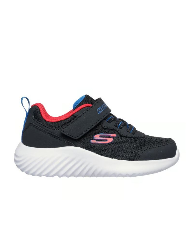 Sapatilhas Skechers Bounder - Techrox Preto Menino