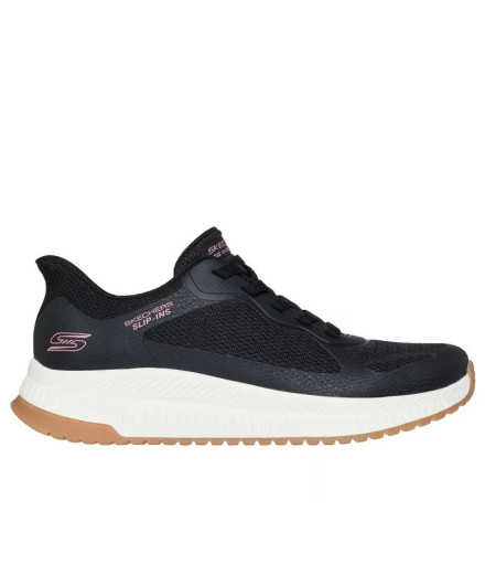 Zapatillas Skechers Bobs Squad 4 - Stapl Mujer Negro