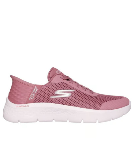 Sapatilhas Skechers Go Walk Flex - Grand Entry Rosa Mulher