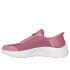Zapatillas Skechers Go Walk Flex - Grand Entry Rosa Mujer