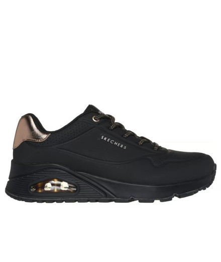Sapatilhas Skechers Uno - Shimmer Away Mulher Preto