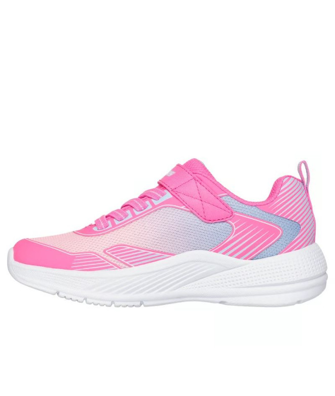 Zapatillas Skechers Microspec Advance Rosa Niña