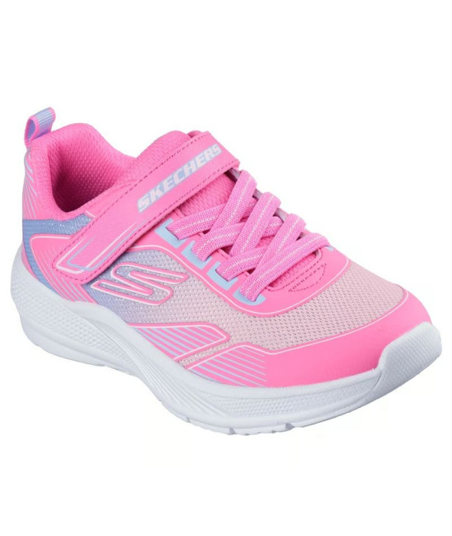 Zapatillas Skechers Microspec Advance Rosa Niña