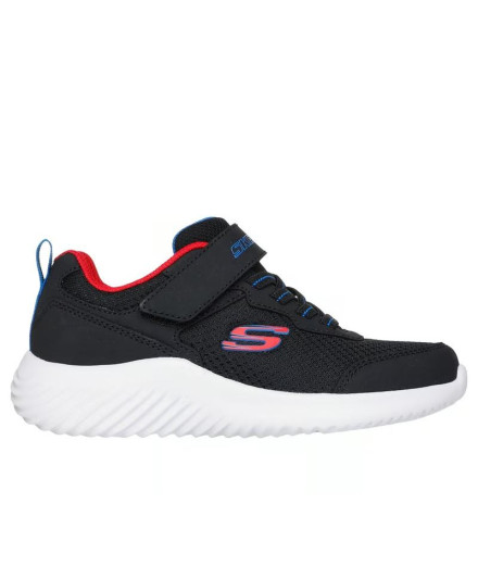 Sapatilhas Skechers Bounder - Techrox Preto Menino
