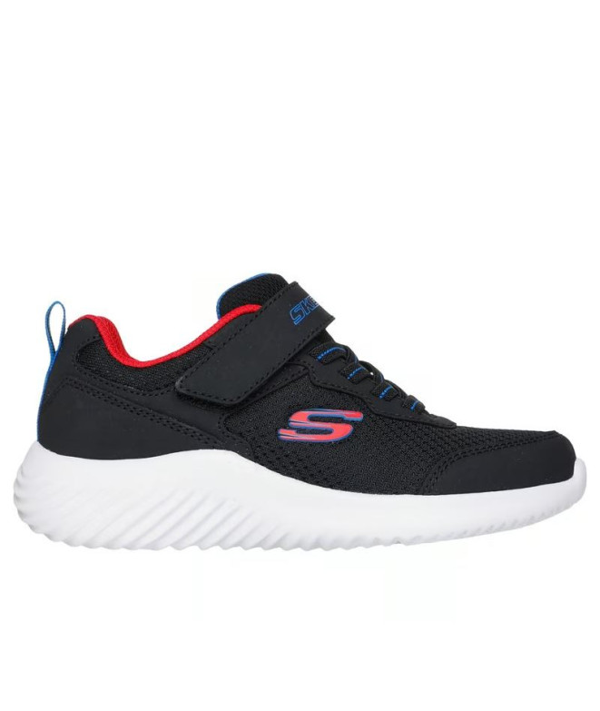 Chaussures Skechers Bounder - Techrox Noir Enfant