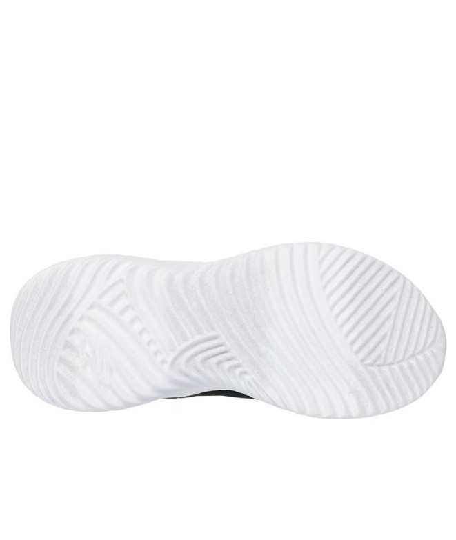 Sapatilhas Skechers Bounder - Techrox Preto Menino